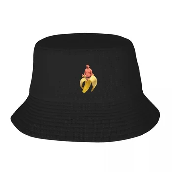 Transcendentinis Gibby Bananų Suaugusiųjų Žvejo Skrybėlę Bob Kibirą Kepurės Vyrams, Moterims, Kepurės žvejys Skrybėlę Mergaitė Berniukas Skrybėlę