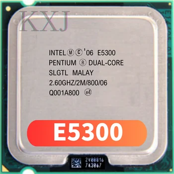 Originalus Intel Pentium Dual Core Cpu E5300 procesorius 2.6 GHz, 2MB/800MHz Už LGA 775 scrattered vienetų