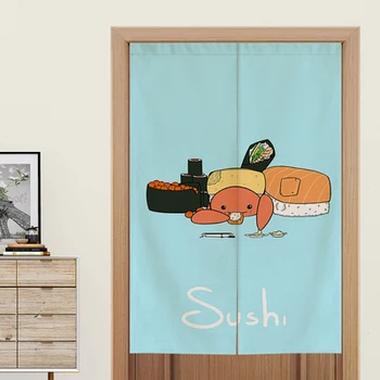 Japoniškas Stilius suši makaronų virtuvės durų, užuolaidų audinys ekranas miegamasis restoranas, vonios kambarys, tualetas dekoratyvinis kabinti užuolaidų