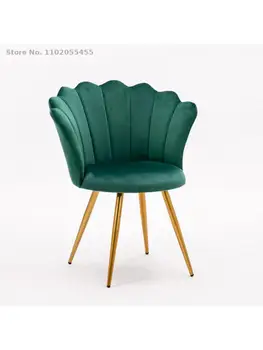 Šiaurės minimalistinis makiažas kėdės net raudona ins šviesos prabangus valgomasis kėdė namų miegamajame mergaitė princesė kėdė manikiūro kėdės atlošas