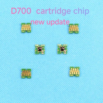 T7821-T7826 Naujų, pastovių vieną kartą chip rašalo Kasetės Mikroschemą Epson SureLab D700 SL-D700 Spausdintuvas 6 Spalvų