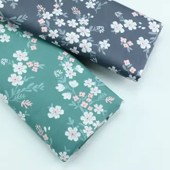 160cm*50cm Japonų stiliaus mažų sulaužytos gėlės medvilnės ruoželinio spausdinta medžiaga rankų darbo 