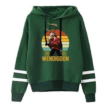 Wendigoon muzikos gerbėjai hoodies Spausdinti hip-hop hoodies palaidinės unisex palaidinukė puloveriai) su ilgomis Rankovėmis hoodies