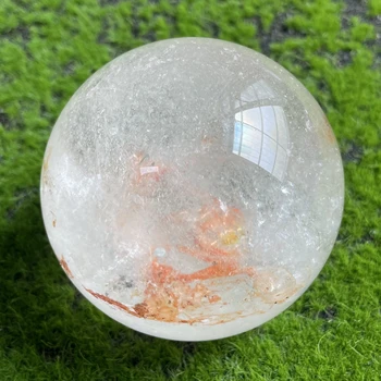 608g Gamtos Rainbow Crystal Ball Aišku, Kvarco Srityje Masažas Poliruoti Reiki Healing Išskirtinį Kambario Dekoro Z64