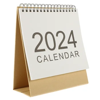 Namas, Papuošalai, Namų Biuro Stalas Namuose Kalendorius Ornamentu Akrilo 2023 2024 Stalo Popieriaus Namų Darbo Dekoras