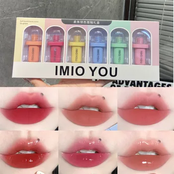 Velvet Matte Cream Lūpų Blizgesys Ne Nyksta Blizgus Lūpų Purvo Korėjos Makiažas Lūpų Atspalvis Korėjos Vandeniui Drėkinamasis Lūpų Kosmetika