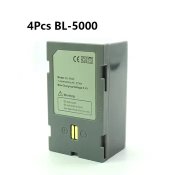 4Pcs BL-5000 Baterija Hi-tikslinės H32 V30 V50 F61 F66 RTK GPNS RTK GPS 7.4 V 5000mAh Akumuliatorius BL5000