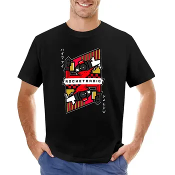 Raketų Radijas: Ace of Purškalai (Juodas Variantas), T-Marškinėliai, greitas džiovinimas, marškiniai blondie marškinėliai vyriški t-shirt