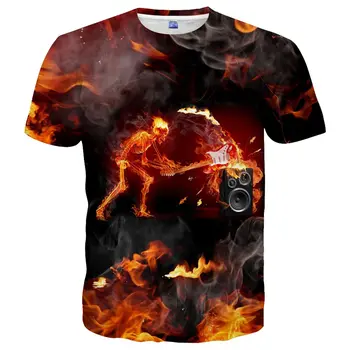 2023 Nuostabios Spalvos 3D Atspausdintas T-shirt Unisex Vasaros Mados Atsitiktinis Stiliaus Marškinėliai Berniukams, Mergaitėms Hip-Hop juokingi grafikos Streetwear