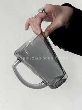 Išplėstinė Nišą Nereguliarus Diržo Stiklo Namų Geros išvaizdos Alaus Taurės Sulčių stiklinė Pieno Puodelis Kavos Puodelio