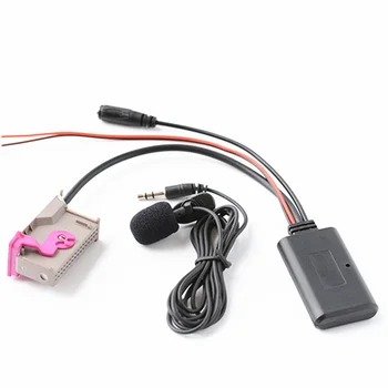 RNSE Bluetooth AUX Adapteris, Muzika MP3, Aux-Garso Kabelis, Mikrofonas laisvų Rankų Audi A3 A4 A6 A8 TT R8 RNS-E 32Pin
