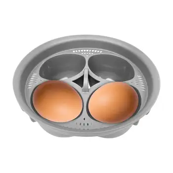 Kiaušinių Garlaivis Karščiui atsparius Virtuvės Kiaušinių Viryklė Sunku Virtų Kiaušinių Viryklė Su 4 Kiaušinių Gebėjimus kiaušinienė Omelets Maker