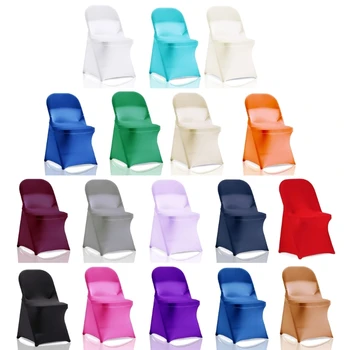 Ruožas Kėdė Padengti sulankstomoji Kėdė Padengti Universalios Apdailos buities reikmėms Vestuvių, Gimtadienio, Naujųjų Metų Kėdės Apdaila